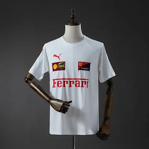 Ferrari F1 2025 White T-shirt S-3XL