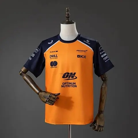 2025 McLaren Oscar Piastri Orange F1 Driver Setup Jersey S-5XL