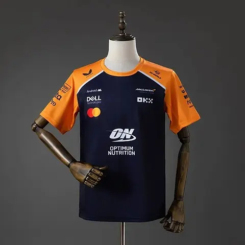 2025 McLaren Oscar Piastri Phantom F1 Driver Setup Jersey S-5XL