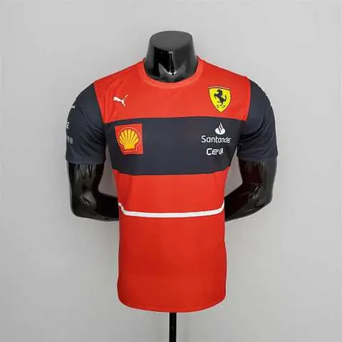 Ensemble nouveau F1 Formula One; Ferrari course col rond rouge