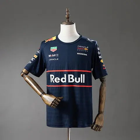 Red Bull Racing F1 T-shirt Navy Blue S-3XL