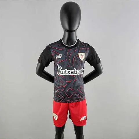 22-23 Athletic Bilbao away kids kit