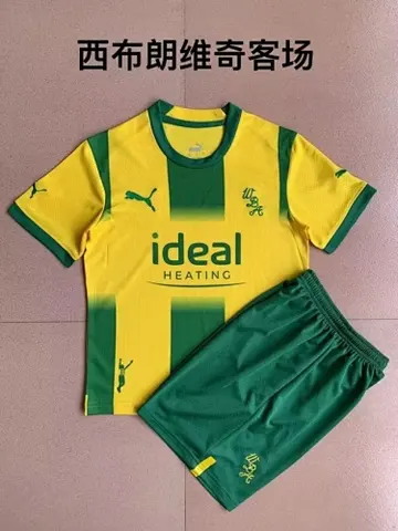 22-23 West Bromwich away kids kit