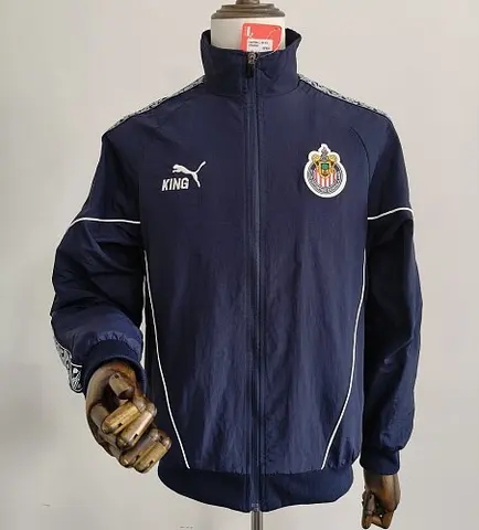 2026/27 Chivas Guadalajara Dark Blue Windbreaker Suit S-2XL