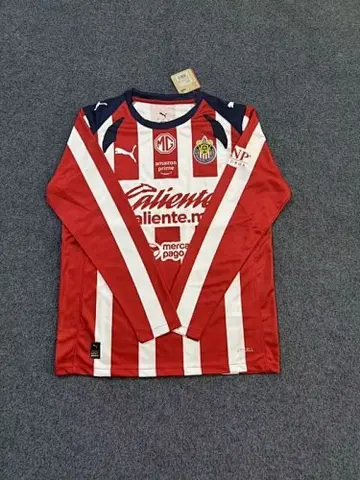 25-26 Chivas home long sleeve jersey