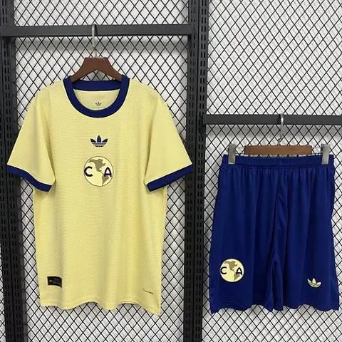 2026/27 Club America Yellow 110th Anniversary Adult Set Soccer Jersey S-XXL