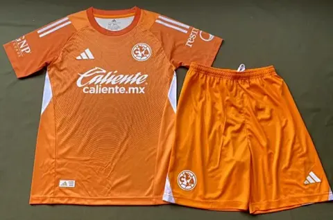 25-26 America Orange Goalkeeper Kid Kit