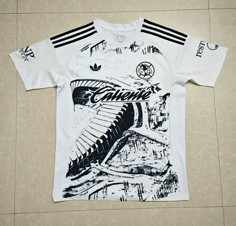 25-26 America black and white special jersey