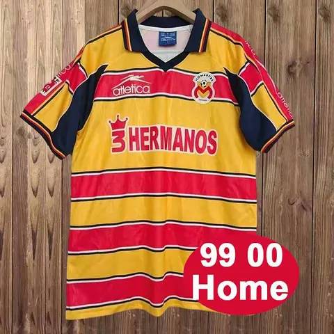 1999/00 Club Atlético Morelia Home Retro Soccer Jersey S-XXL