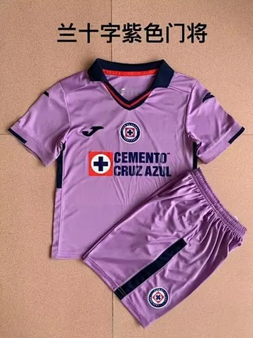 22-23 Cruz Azul purple goalkeeper kids kit