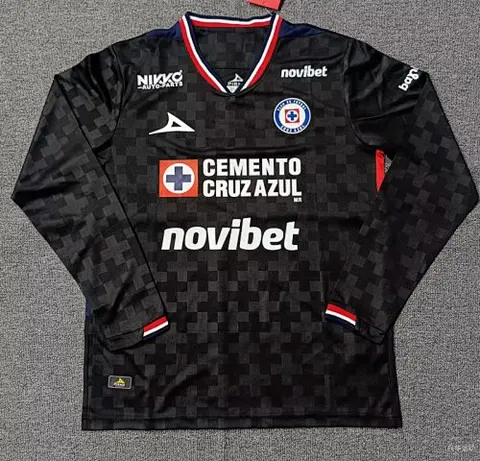Cruz Azul 2025/26 Third Away Long Sleeve soccer jersey