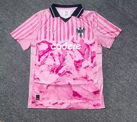 25-26 Monterrey Pink training jersey
