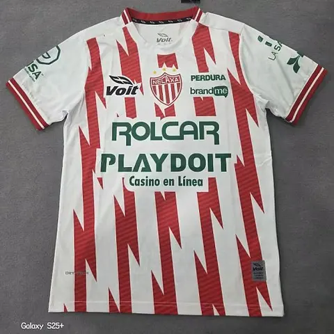 2025/26 Club Necaxa Home Soccer Jersey S-4XL