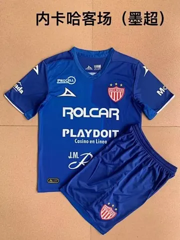 22-23 Necaxa away kids kit