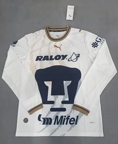 2026/27 Pumas UNAM Home Long Sleeve Soccer Jersey S-2XL