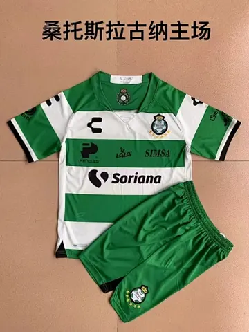 22-23 Santos Laguna home kids kit
