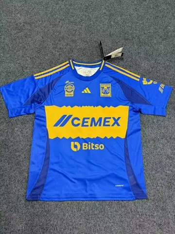 24-25 Tigres away blue jersey