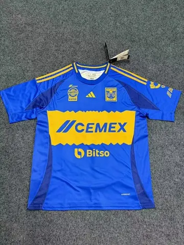 24-25 Tigres blue soccer jersey
