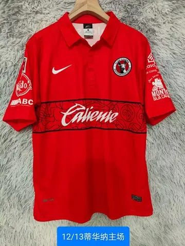 12-13 Tijuana home Retro soccer jersey