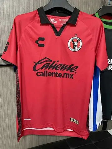 23-24 Tijuana home red jersey