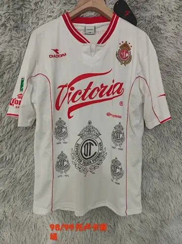 98-99 Toluca retro jerseys white