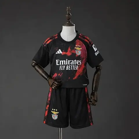 2026/27 Benfica Third Away Kids Kit Soccer Jersey 16-28