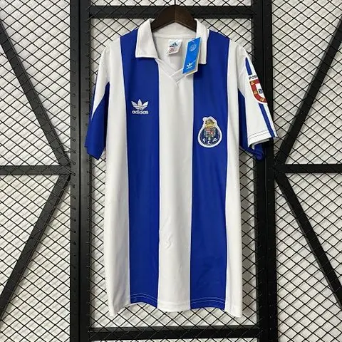 86-87 Porto home Retro football jersey
