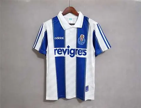 96-97 Porto home blue / white
