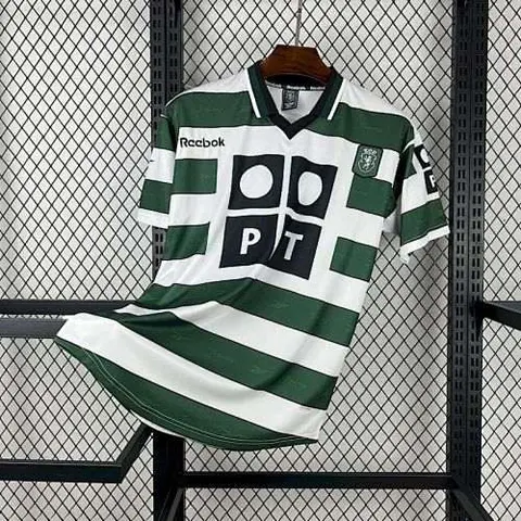 00-01 Retro Sporting Lisbon Home Kit S-XXL