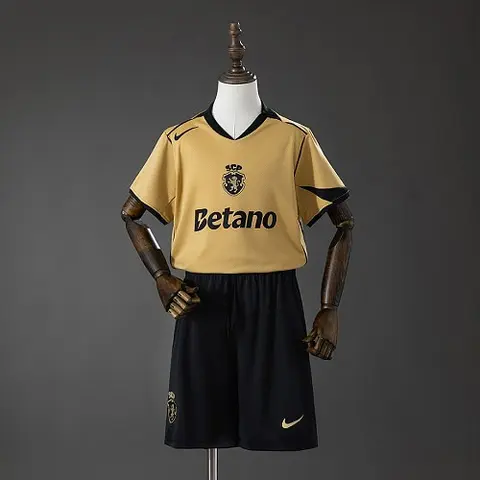 2026/27 Sporting CP Away Kids Kit Soccer Jersey 16-28