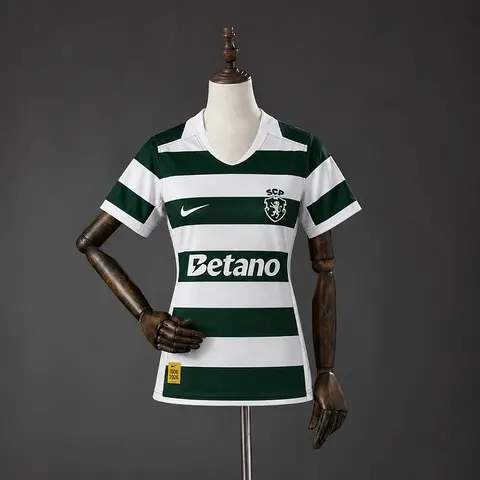2026/27 Sporting CP Women's Home Soccer Jersey S-XXL