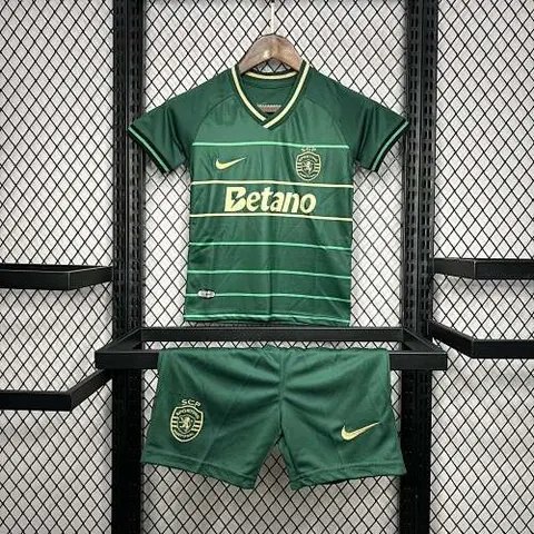 24-25 Lisbon Sporting CP away kid kit