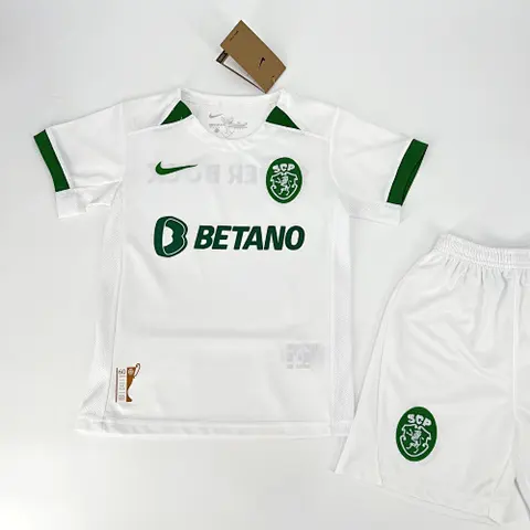 24-25 Sporting Lisbon white kid kit
