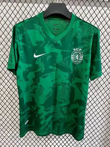 25-26 Sporting Lisbon Green Training Jersey