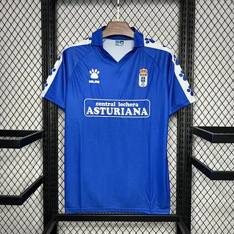 90-91 Real Oviedo Home Retro Jersey