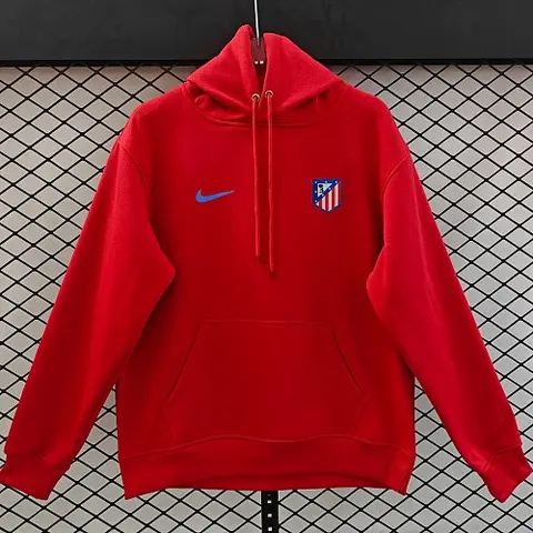 2026/27 Atletico Madrid Red Hoodie S-2XL