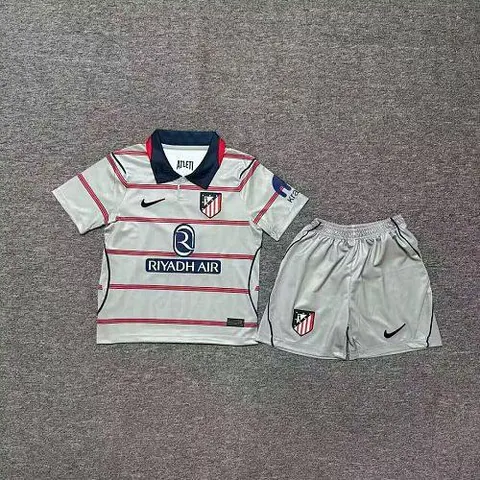 2026/27 Atletico Madrid Third Away Kids Kit Soccer Jersey Size 16-28