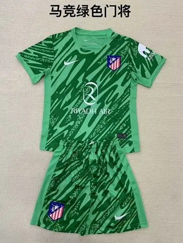 24-25 A MAD Green goalkeeper adult and kid kit