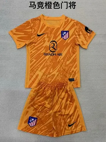 24-25 A MAD orange goalkeeper adult and kid kit