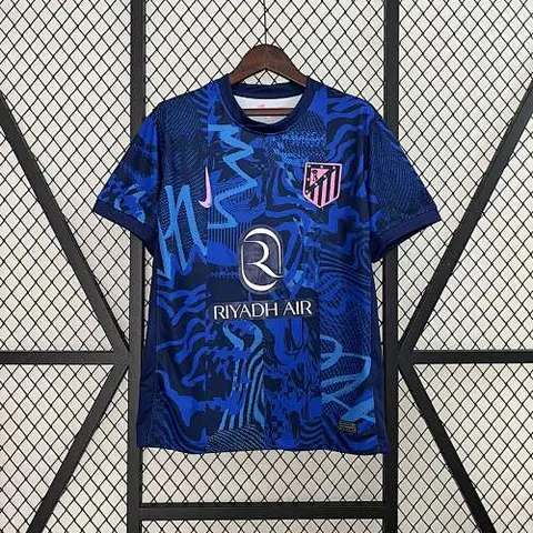 24-25 A MAD third blue soccer jersey