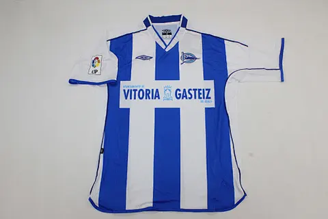 03-04 Deportivo Alaves home retro jersey