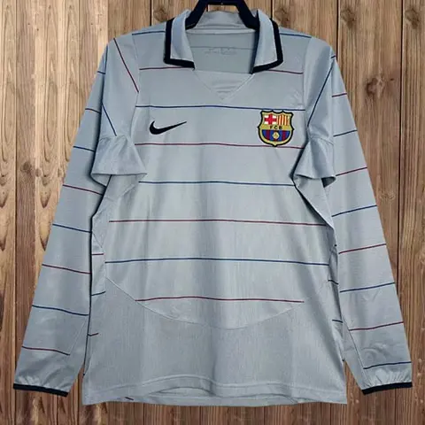 03-04 BAR Away retro long sleeve jersey