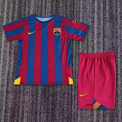 Ensemble de football enfant 05-06 BAR UCL — Domicile · Rétro
