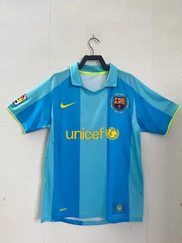 07-08 BAR away blue retro jersey
