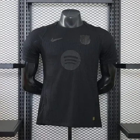 2026/27 Barcelona All Black Special Player Version Jersey S-2XL