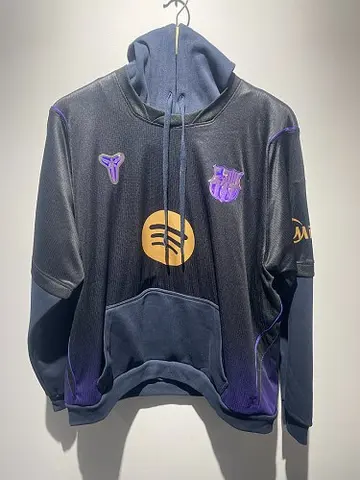 2026/27 Barcelona Black and Purple Hoodie