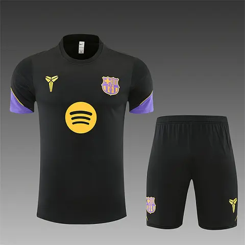 2026/27 Barcelona Black and Purple Training Suit S-2XL
