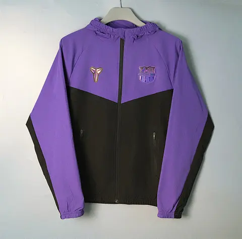 2026/27 Barcelona Black and Purple Windbreaker Jacket S-3XL