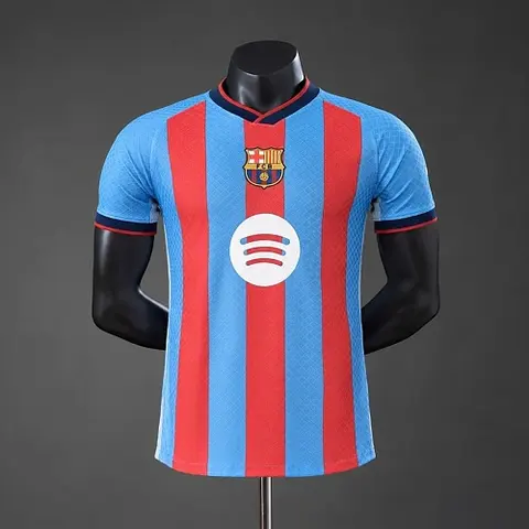 2026/27 Barcelona Blue and Red Special Edition Player Version Soccer Jersey S-XXL