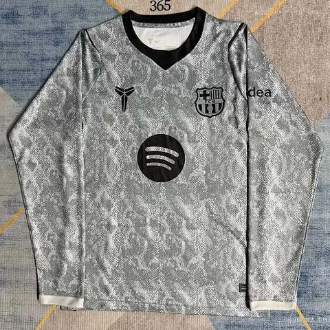2026/27 Barcelona Gray Goalkeeper Long Sleeve Soccer Jersey S-4XL